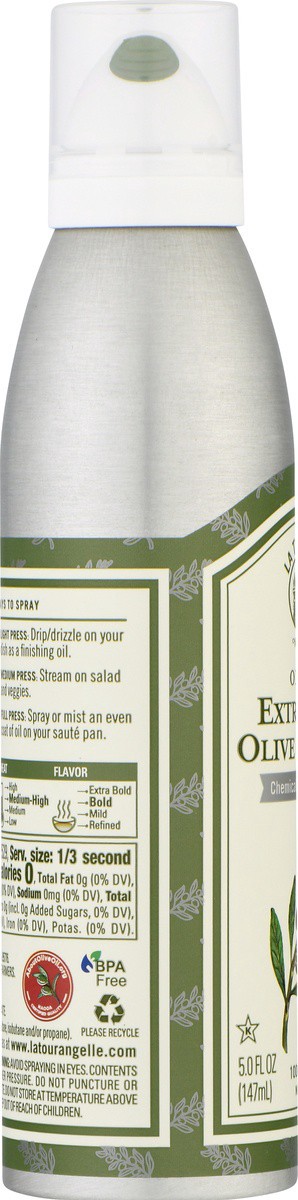 slide 2 of 9, La Tourangelle Extra Virgin Olive Spray Oil, 5 fl oz