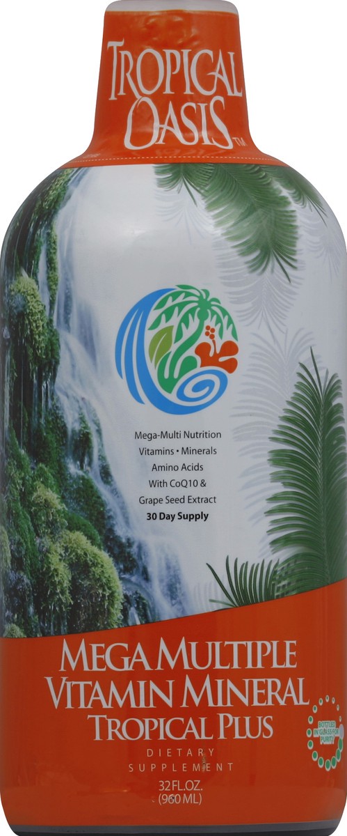 slide 2 of 3, Tropical Oasis Mega Multiple Vitamin Mineral 32 oz, 32 oz