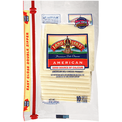 slide 1 of 1, Land O'Lakes Sliced American Cheese, 3 lb