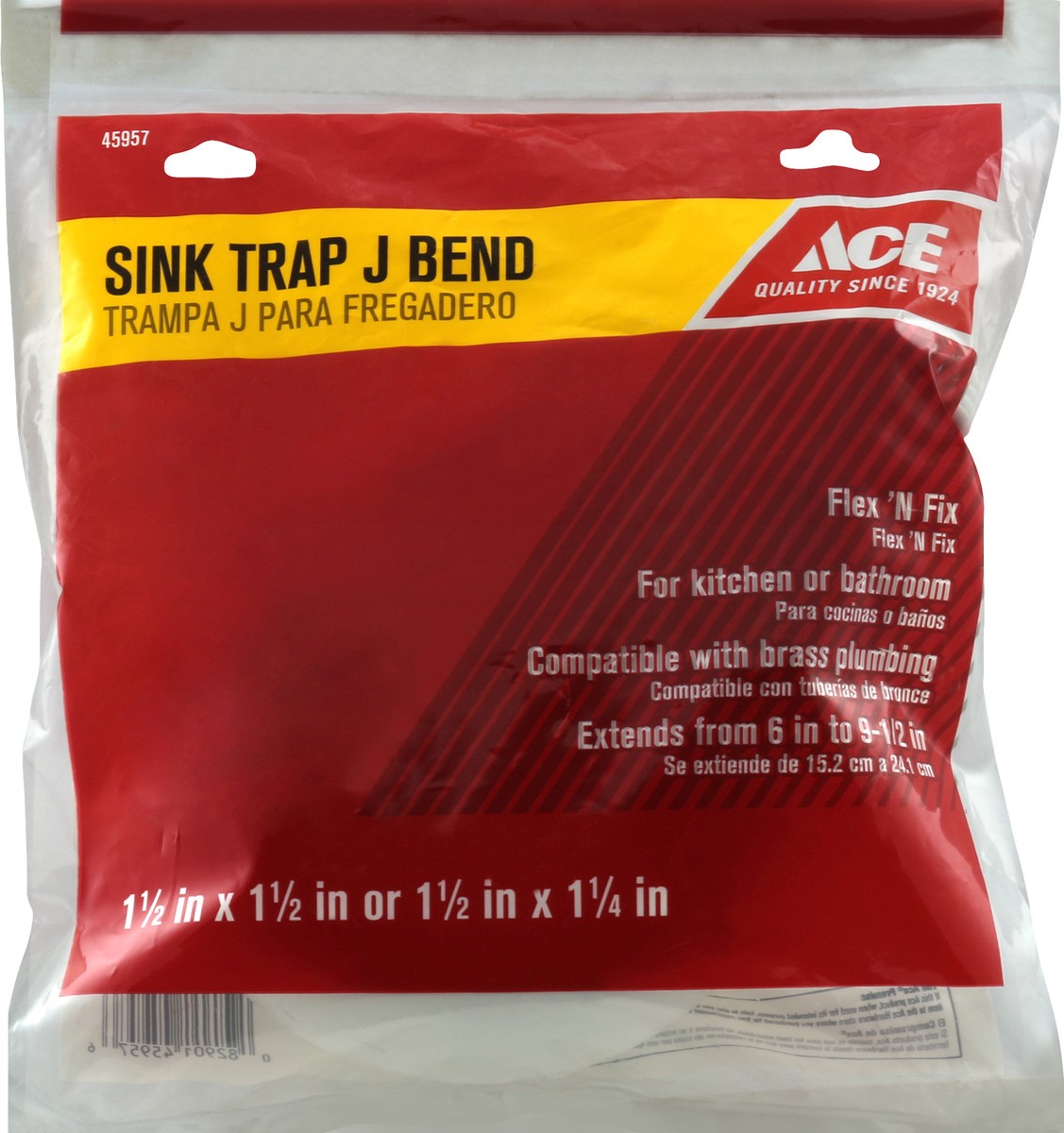 slide 1 of 7, ACE Sink Trap 1 ea, 1 ct
