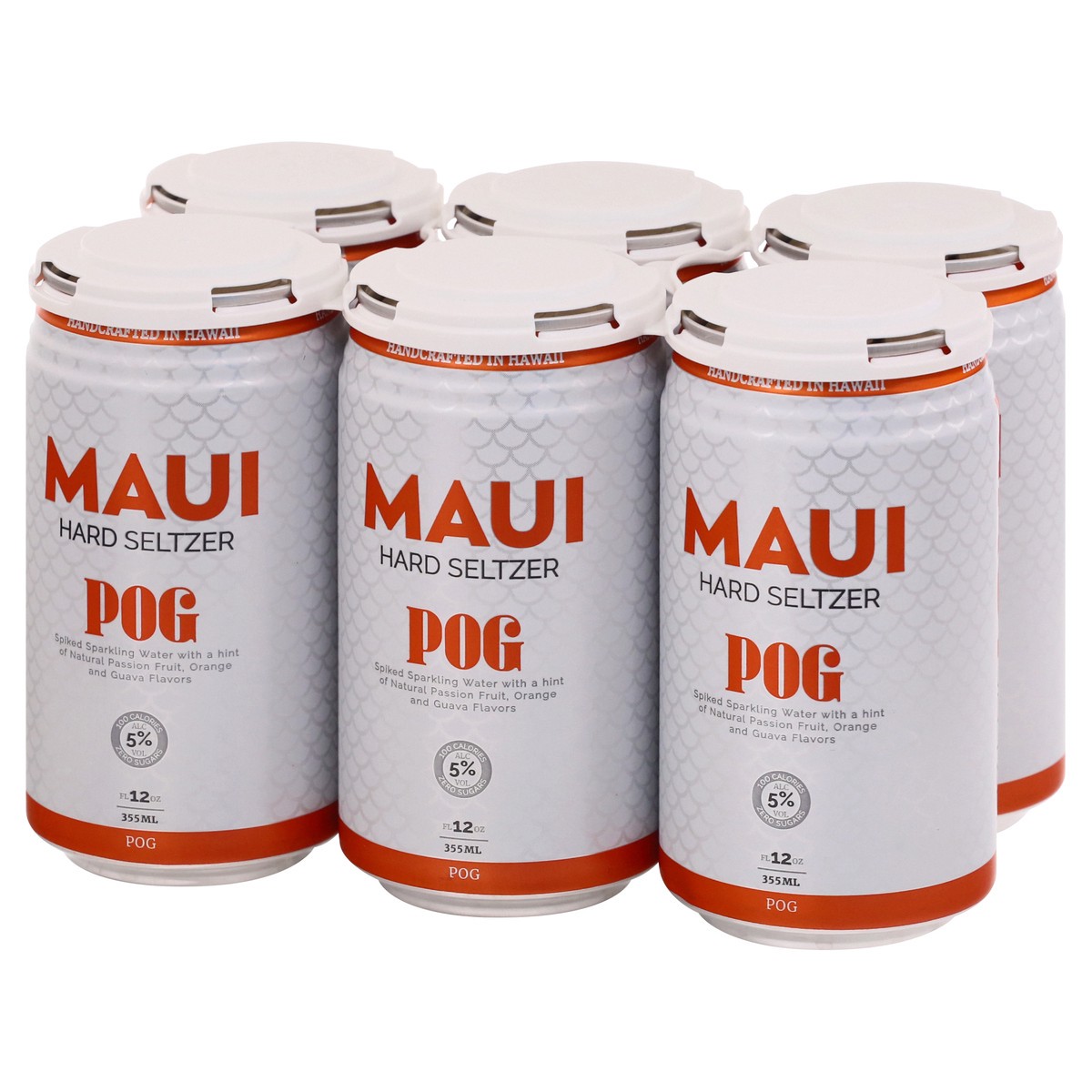 slide 8 of 11, Maui Hard Seltzer Pog Beer 6 ea, 6 ct