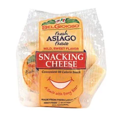 BelGioioso Snacking Cheese, Fresh Asiago