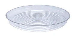 Curtis Wagner Plastics Vinyl Plant Saucer - Clear