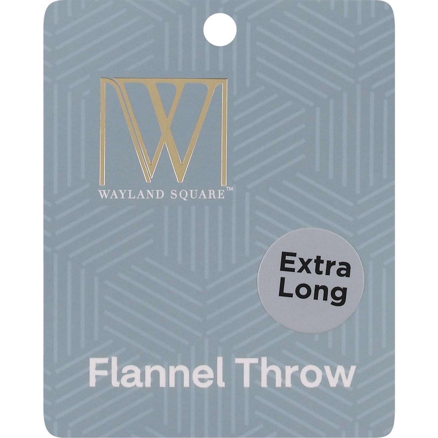 slide 2 of 3, WAYLAND SQUARE Paint Flannel Throw, 1 ct