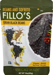 Fillo's Cuban Black Beans Mild Sofrito 10 oz