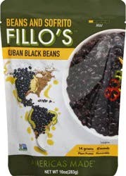 Fillo's Cuban Black Beans Mild Sofrito 10 oz