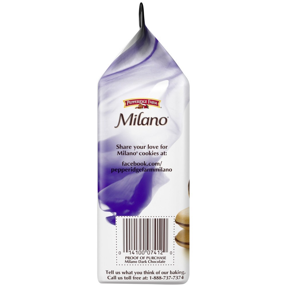 slide 5 of 9, Pepperidge Farm Milano Dark Chocolate Cookies, 6 oz