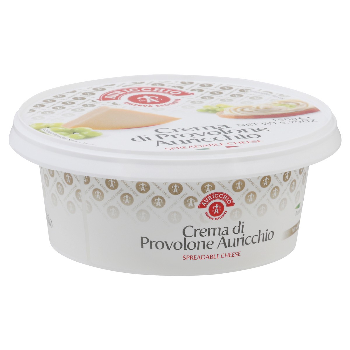 slide 9 of 14, Auricchio Spreadable Cheese, Crema Di Provolone, 5.29 oz