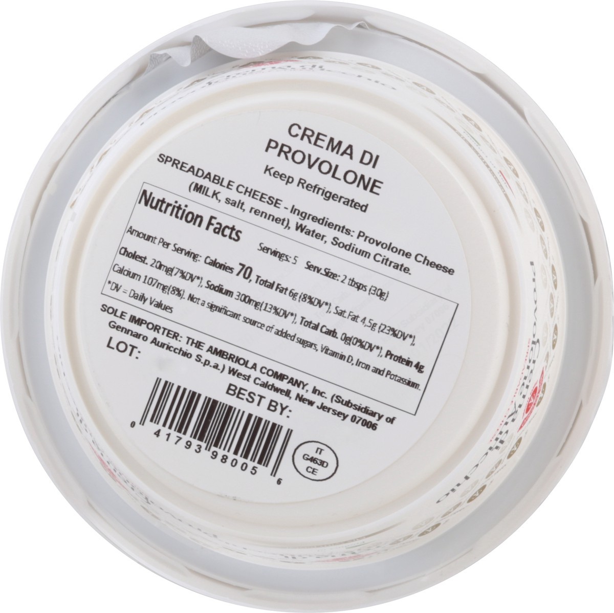 slide 11 of 14, Auricchio Spreadable Cheese, Crema Di Provolone, 5.29 oz