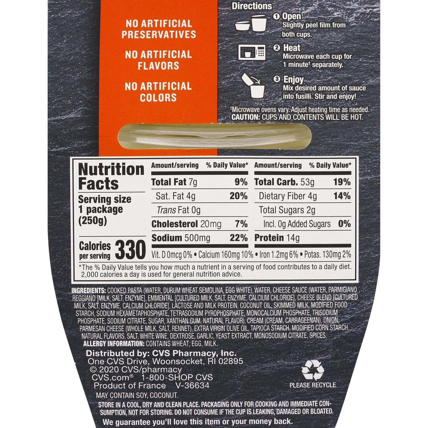 slide 2 of 3, Gold Emblem Fast Favorites Fusilli Creamy Alfredo Pasta, 8.8 Oz, 8.8 oz