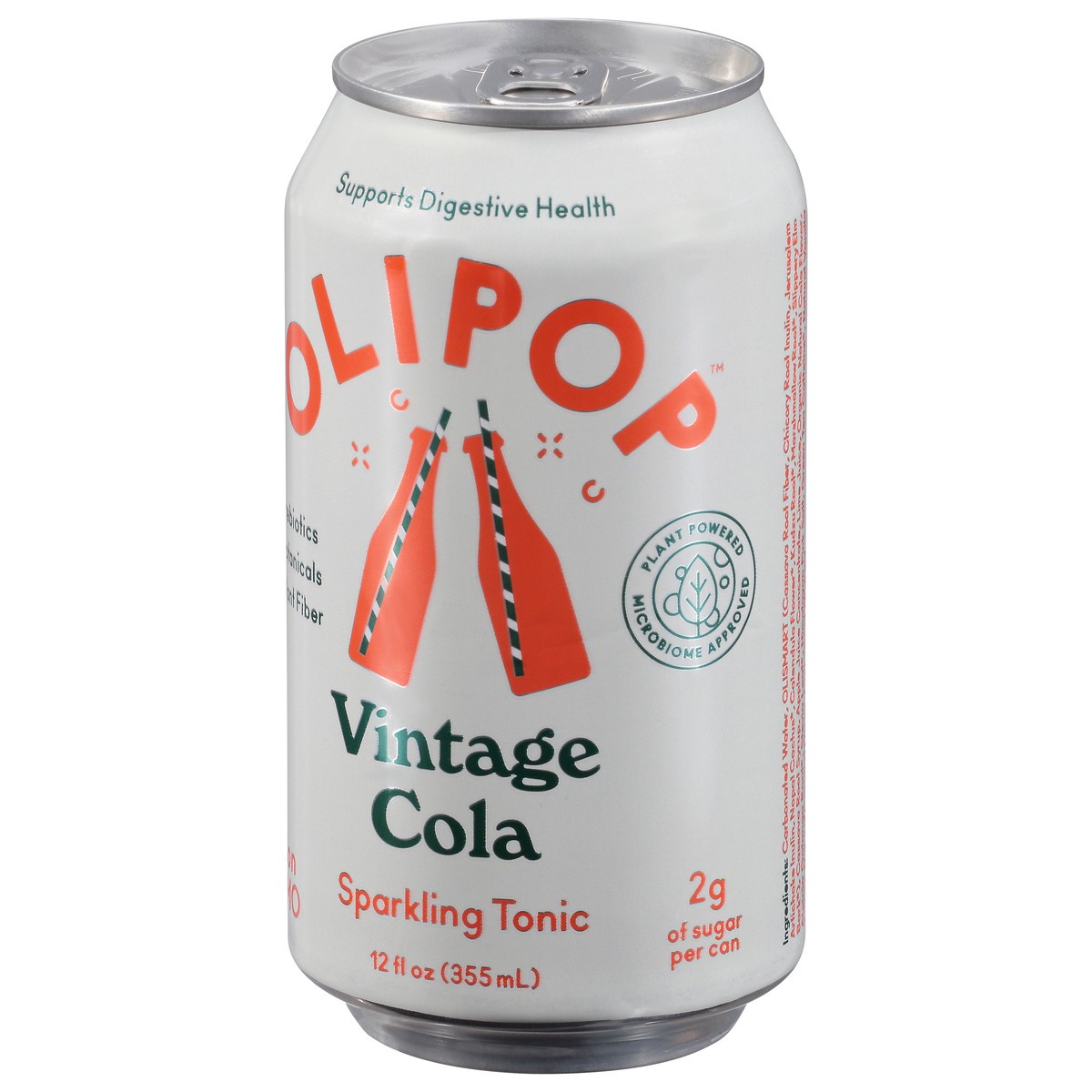 slide 3 of 9, Olipop Vintage Cola Sparkling Tonic, 12 fl oz