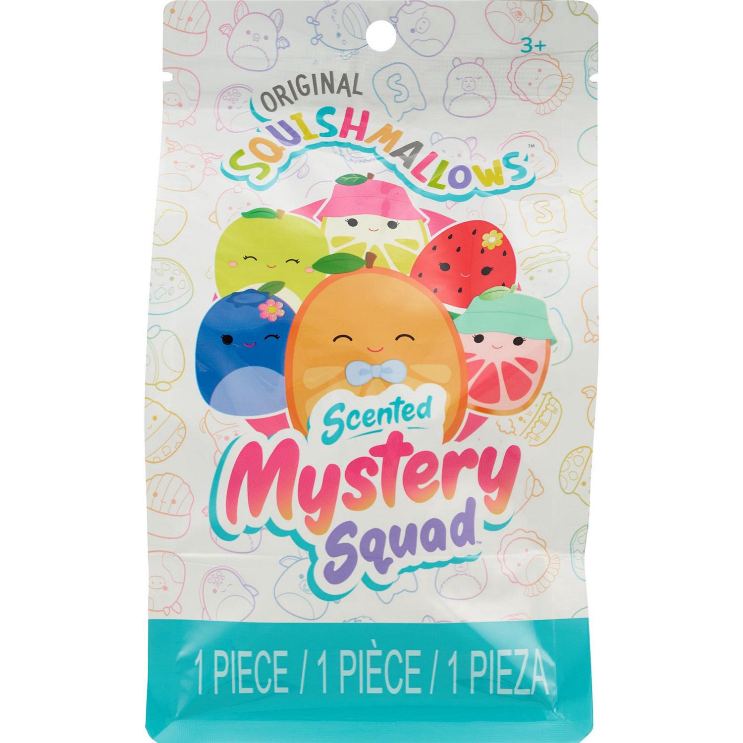 slide 2 of 3, Squishmallows Mystery Squad Scented Plush, Blind Capsule, 5 In, 1 ct