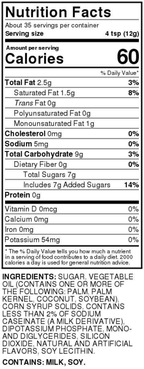 slide 2 of 3, Food Club Irish Creme Non-dairy Creamer, 15 oz