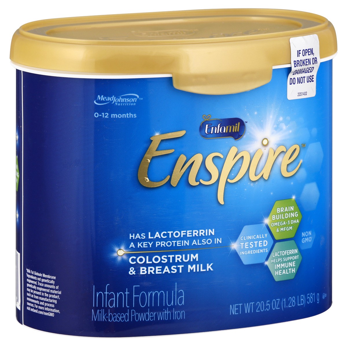slide 6 of 7, Enfml Enspire Powdr Frmla 20.5 Oz, 20.5 oz