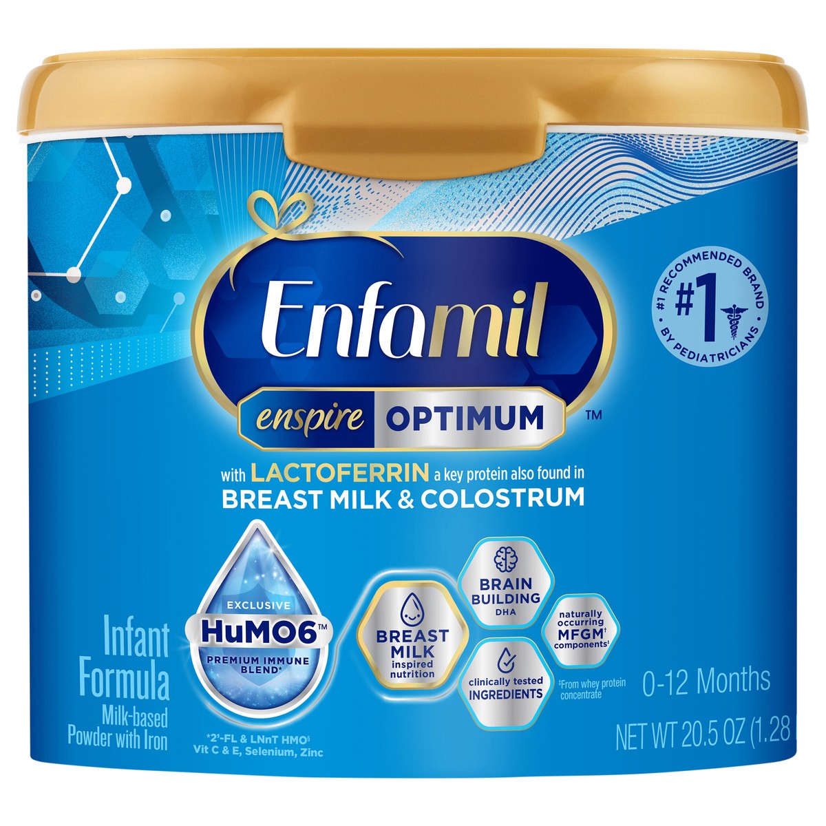slide 1 of 7, Enfml Enspire Powdr Frmla 20.5 Oz, 20.5 oz