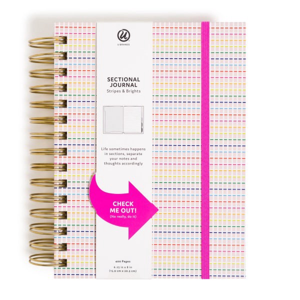 slide 5 of 10, U Brands Spiral Notebook, 1 ct