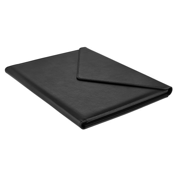 slide 3 of 3, Eccolo Envelope PU Padfolio, 9-1/2"" x 12-1/2"", Black, 1 ct