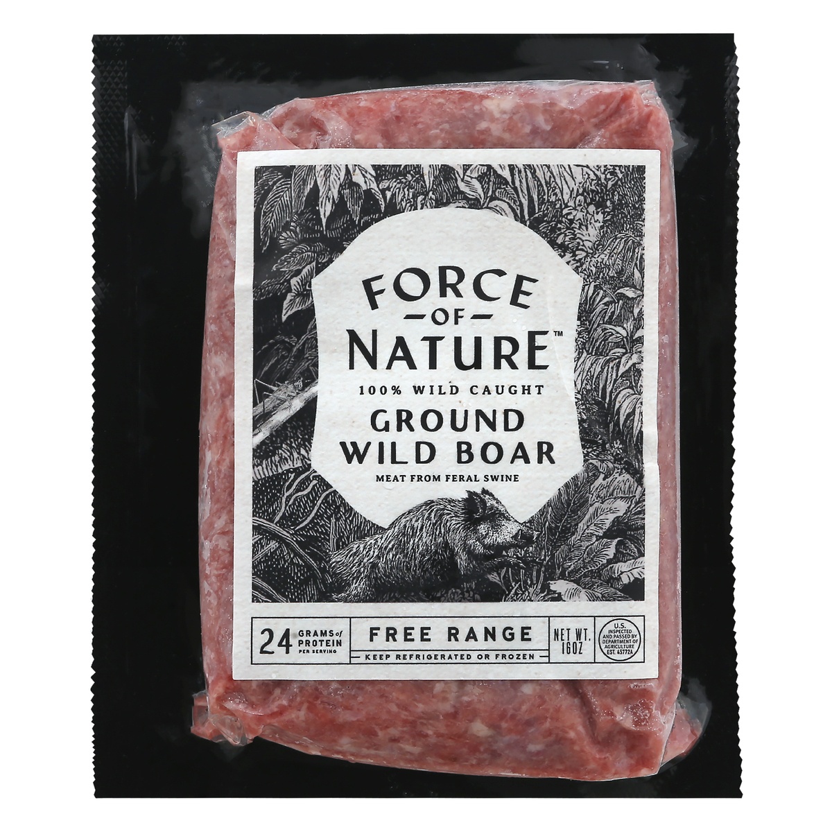 slide 1 of 11, Force Of Nature Ground Wild Boar, 1 ct