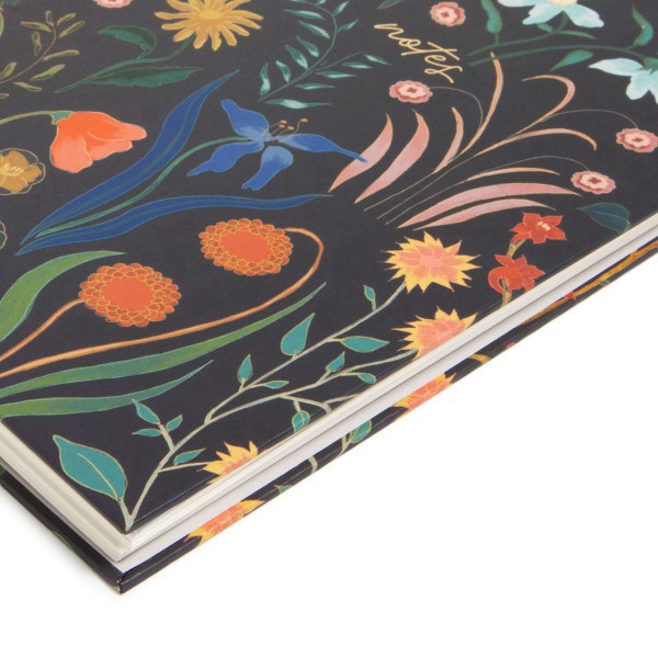 slide 8 of 9, U Brands® Spiral Journal, 6"" x 8"", College Rule, 150 Pages (75 Sheets), Black Botanical Studies, 1 ct