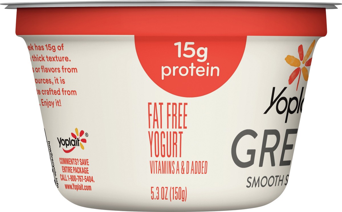 slide 10 of 14, Yoplait Vanilla Greek Yogurt, 5.3 oz