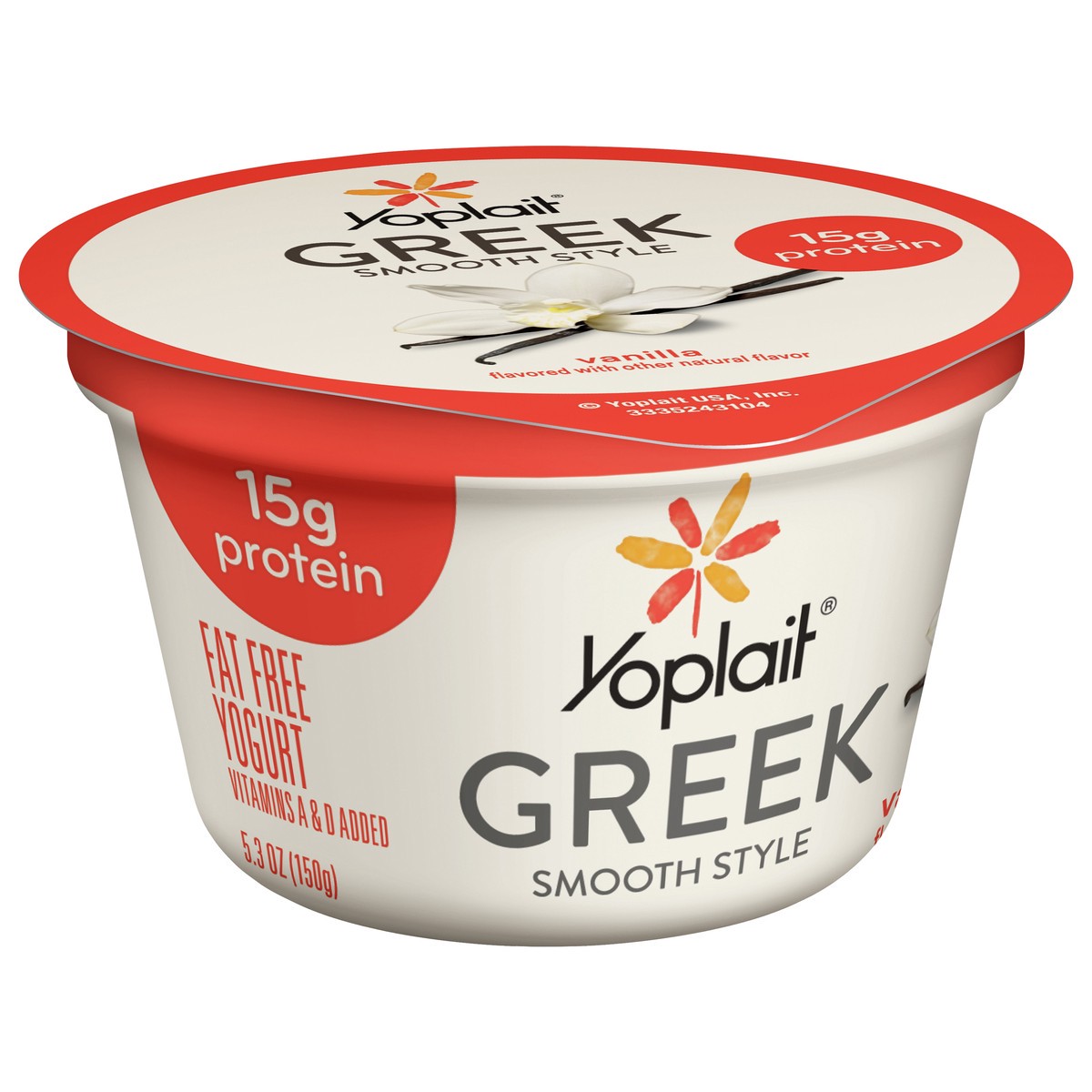 slide 6 of 14, Yoplait Vanilla Greek Yogurt, 5.3 oz