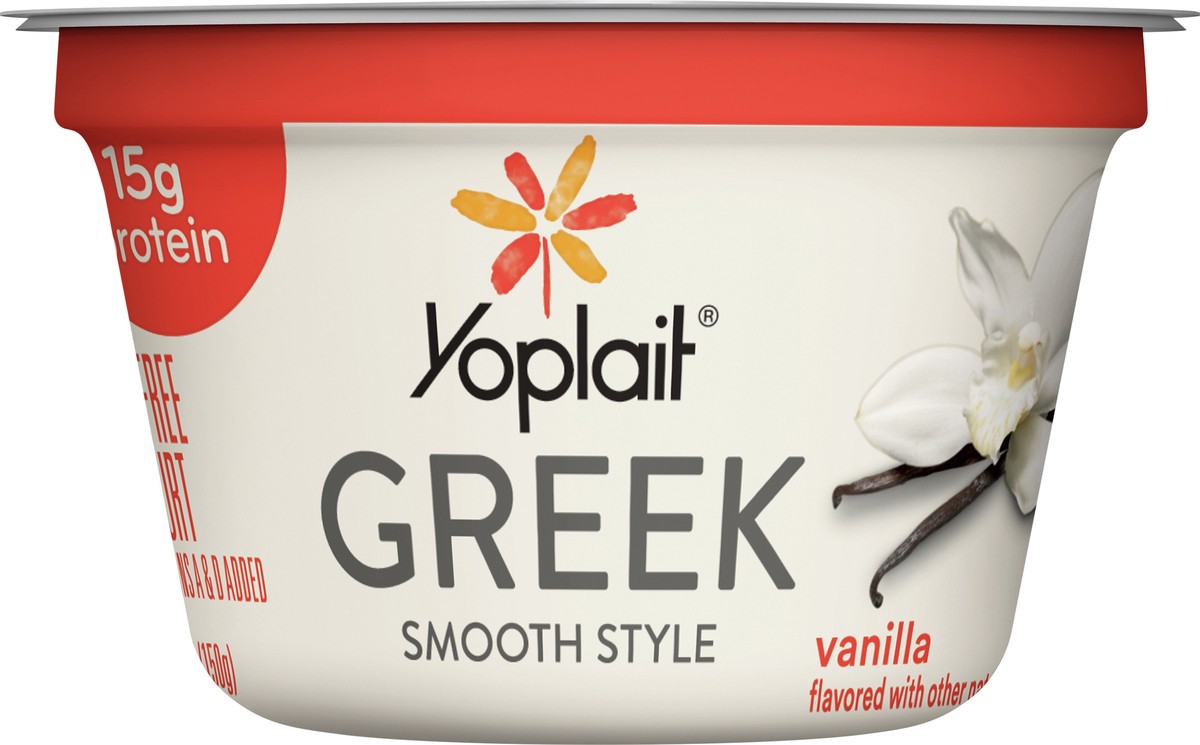 slide 2 of 14, Yoplait Vanilla Greek Yogurt, 5.3 oz