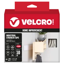 VELCRO Brand Brand Industrial Strength Heavy Duty Stick On Roll - Black