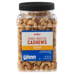 Meijer Whole Cashews - 26 oz