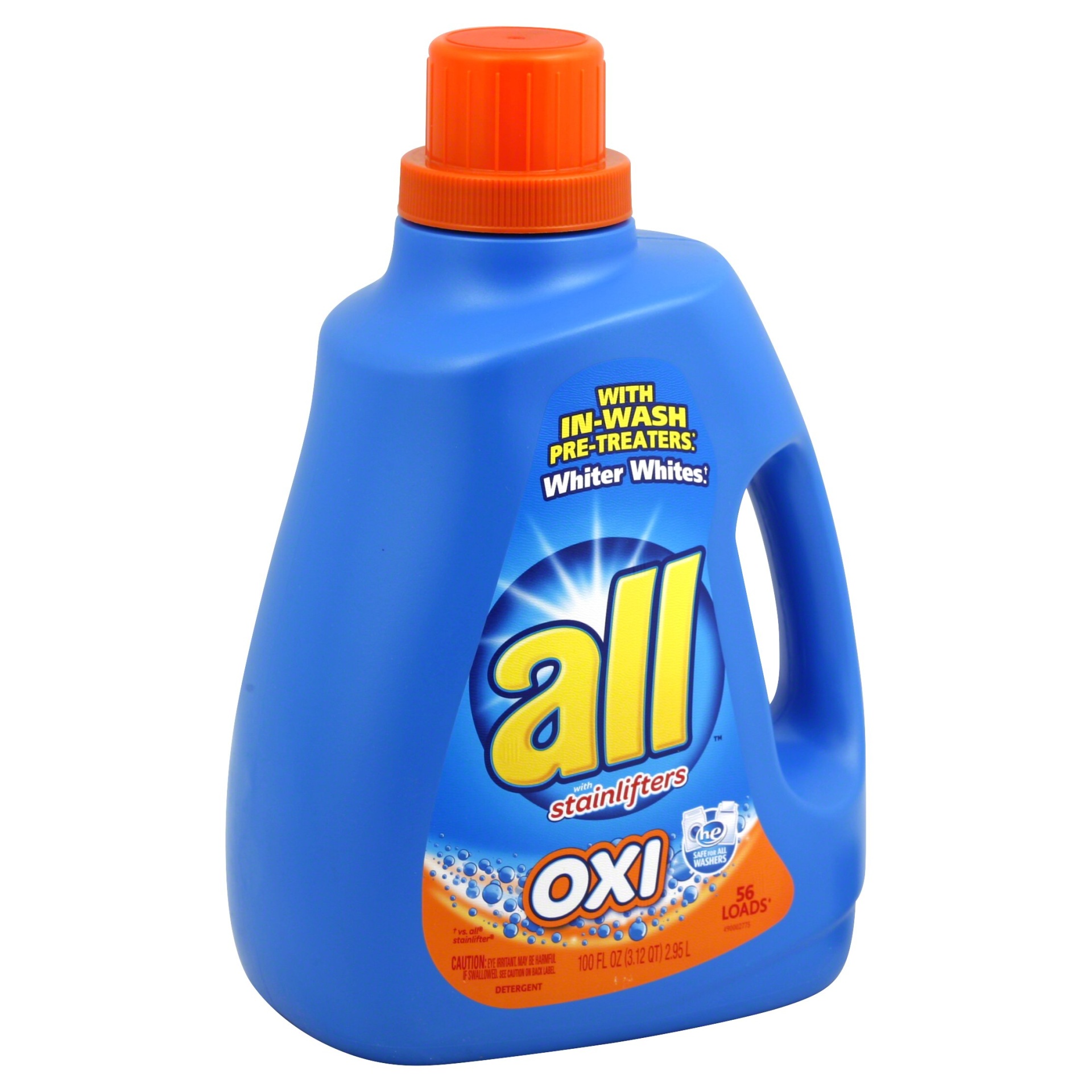 slide 1 of 1, All Oxi-Active Laundry Detergent, 94.5 fl oz