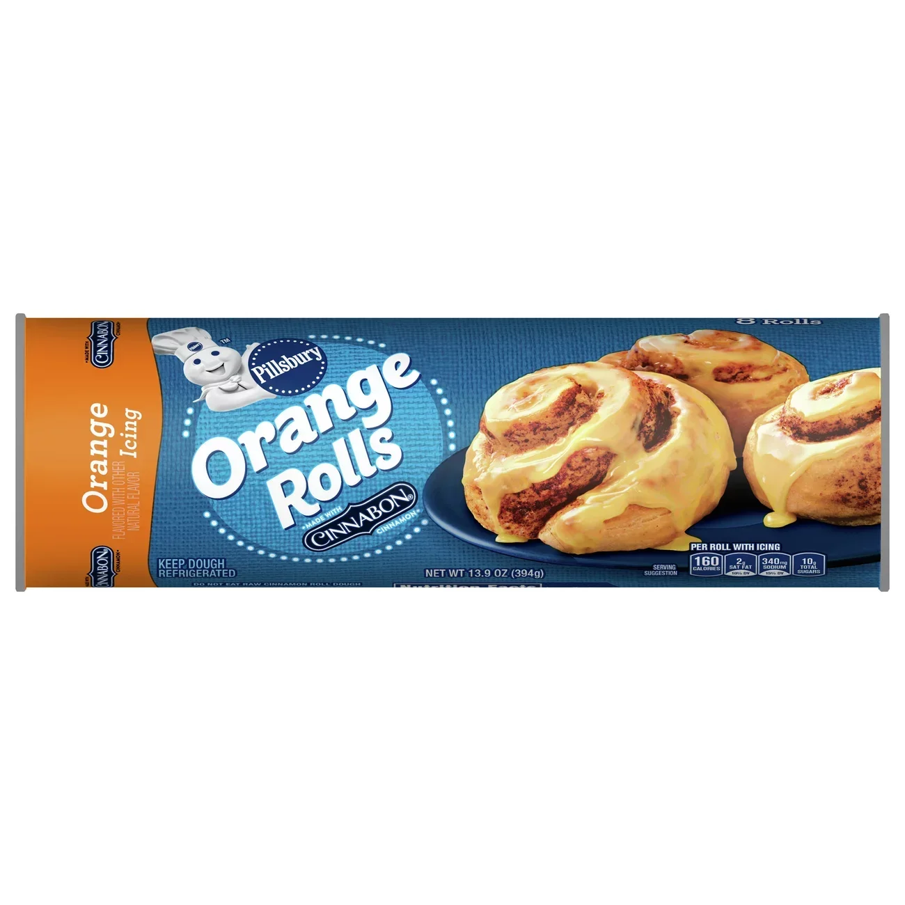 slide 1 of 1, Pillsbury Orange Sweet Rolls, 13.9 oz