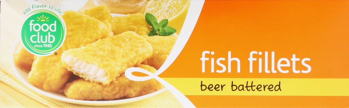 slide 12 of 15, Food Club Beer Battered Fish Fillets 10 ea, 10 ct