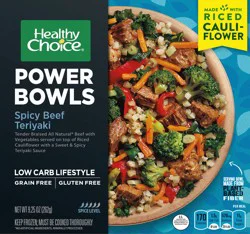 Healthy Choice Spicy Beef Teriyaki Power Bowls 9.25 oz