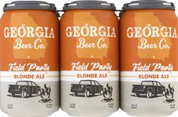 Georgia Beer Field Party Blonde Ale Beer - 6 ea
