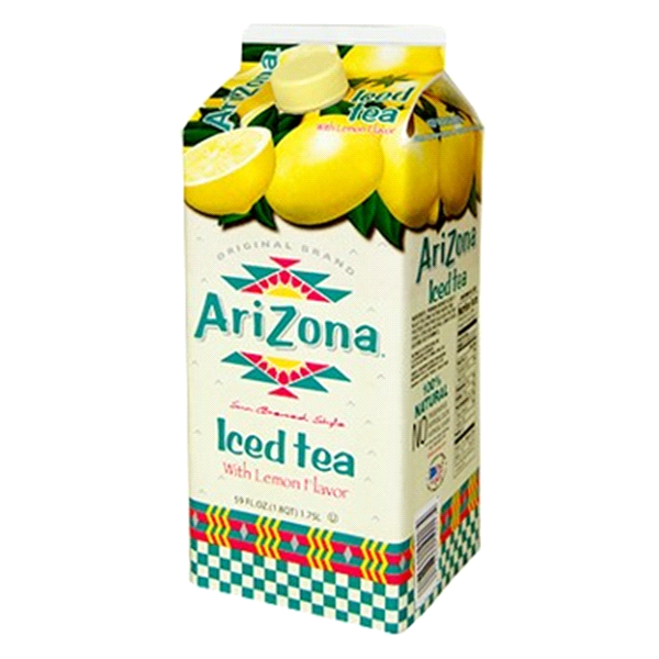 slide 1 of 1, AriZona Iced Tea with Lemon - 59 fl oz, 59 fl oz