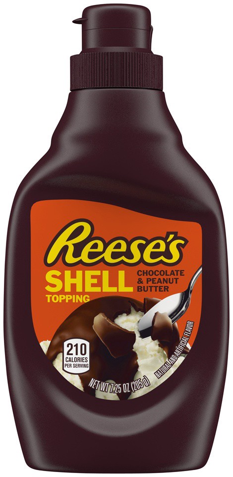 slide 1 of 1, Reese's Shell Topping, 7.25 oz