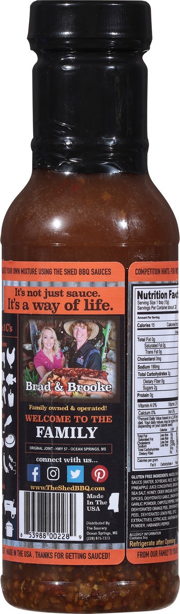 slide 10 of 13, The Shed Barbeque & Blues Joint Hoggin' It All Meat & Veggie Marinade 13.8 oz, 13.8 oz