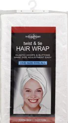 Royal Crest Hair Wrap, Twist & Tie, One Size Fits All
