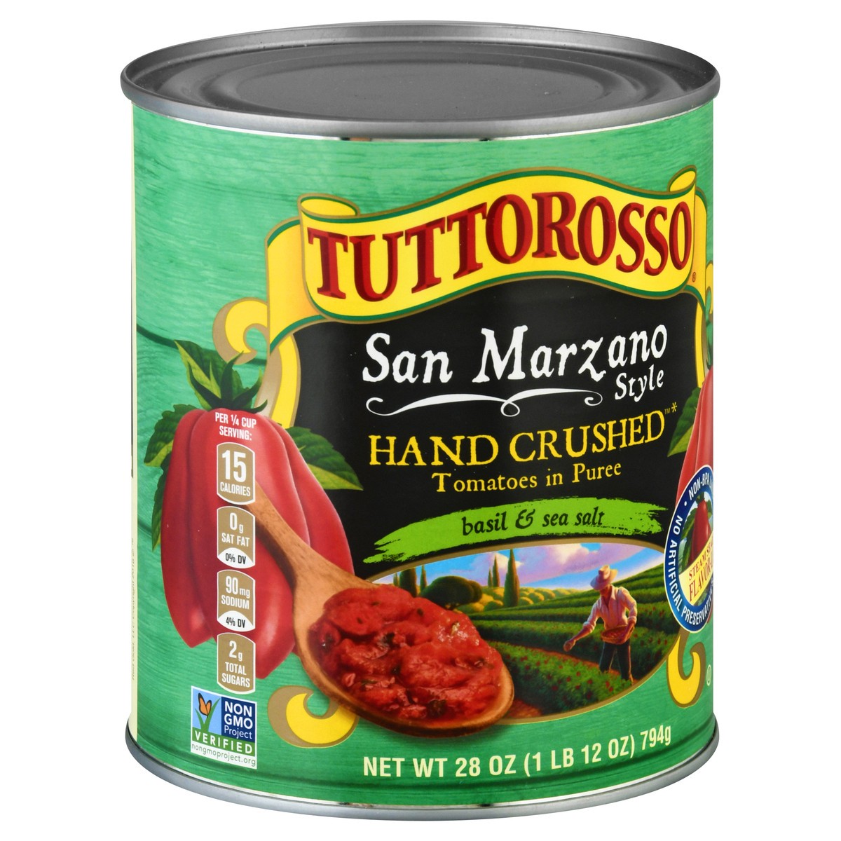 slide 2 of 10, Tuttorosso® hand crushed tomatoes, 28 oz