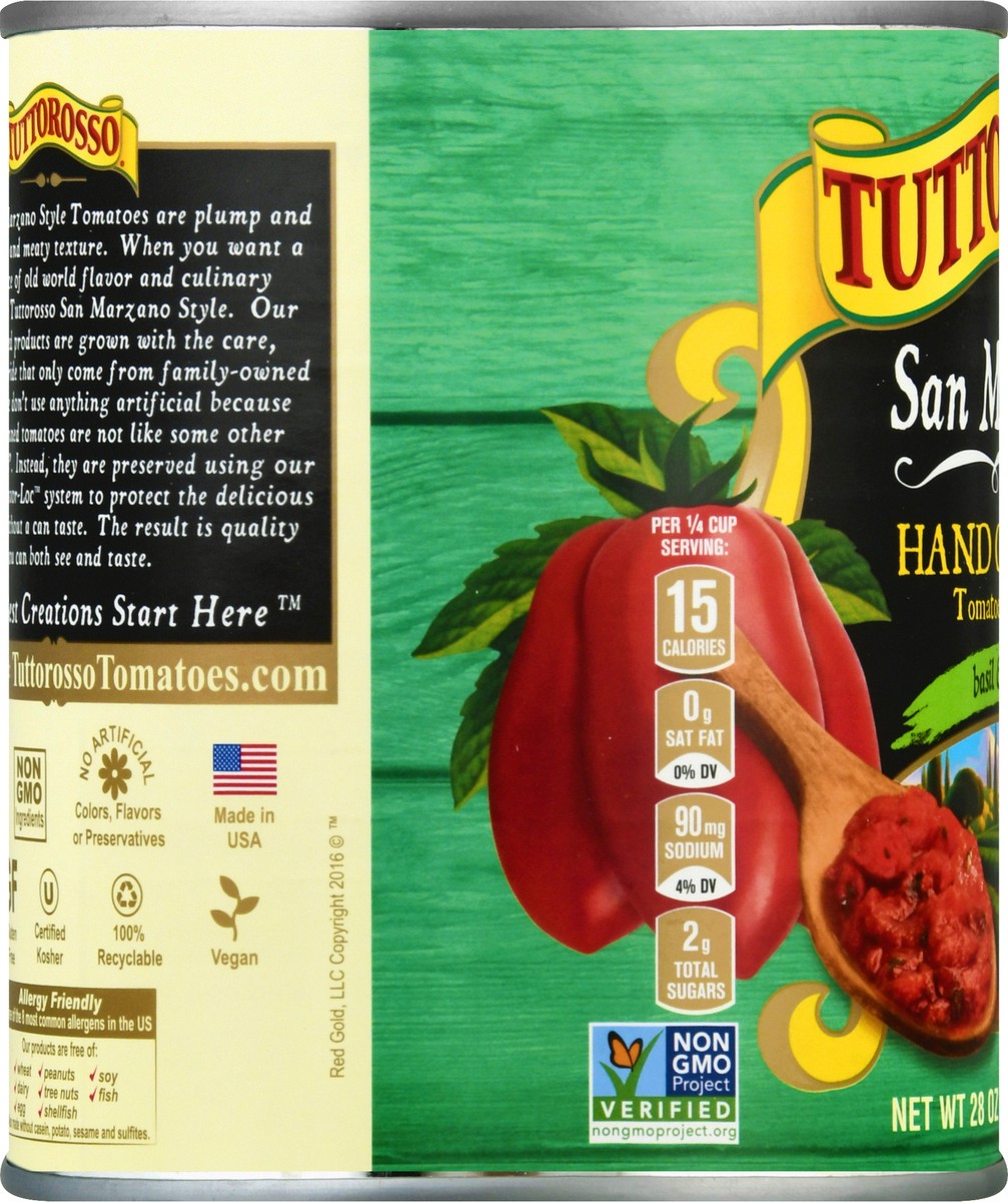 slide 7 of 10, Tuttorosso® hand crushed tomatoes, 28 oz