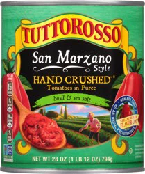 Tuttorosso® hand crushed tomatoes