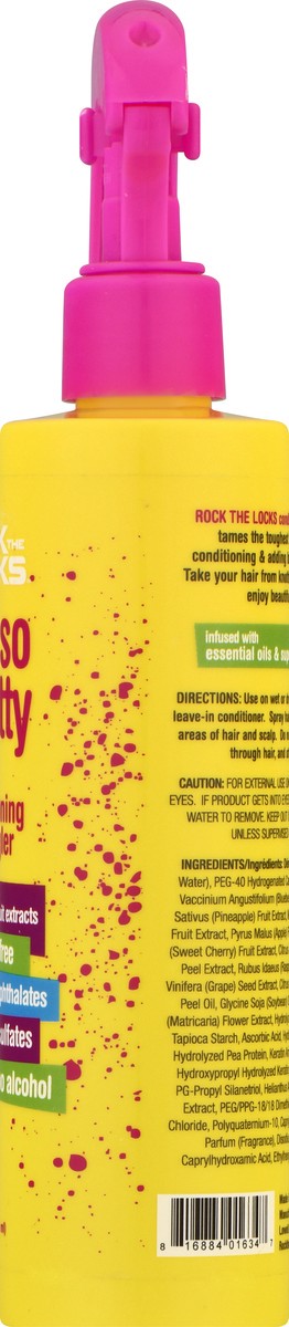 slide 6 of 12, Rock The Locks Pineapple Banana Conditioning Detangler 8.5 fl oz, 8.5 fl oz