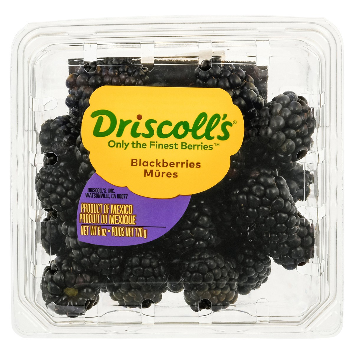 slide 1 of 9, Driscoll's Blackberries, 12 oz