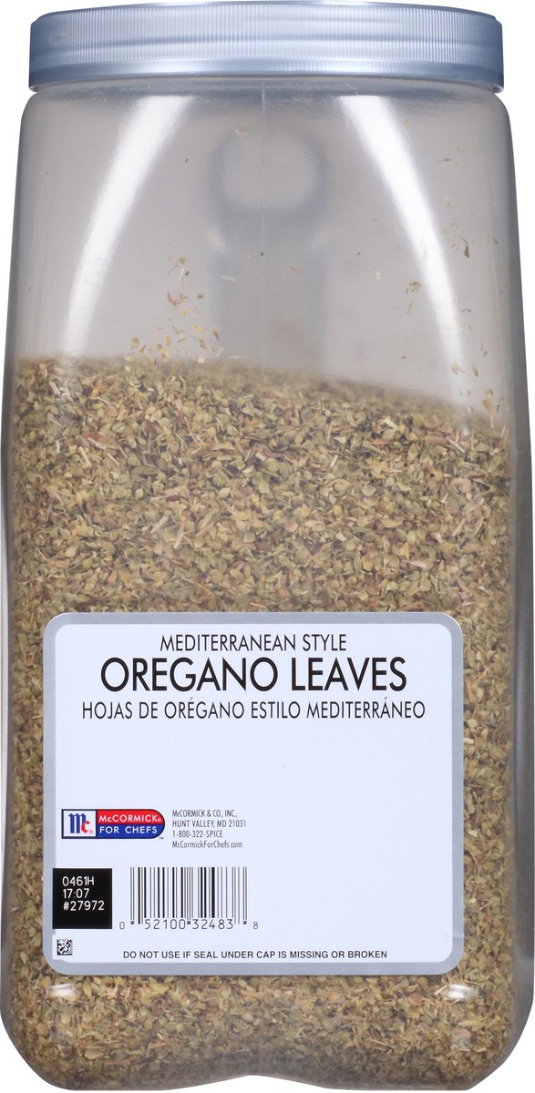 slide 9 of 12, McCormick Culinary Mediterranean Style Oregano Leaves, 1.5 lb, 1.5 lb