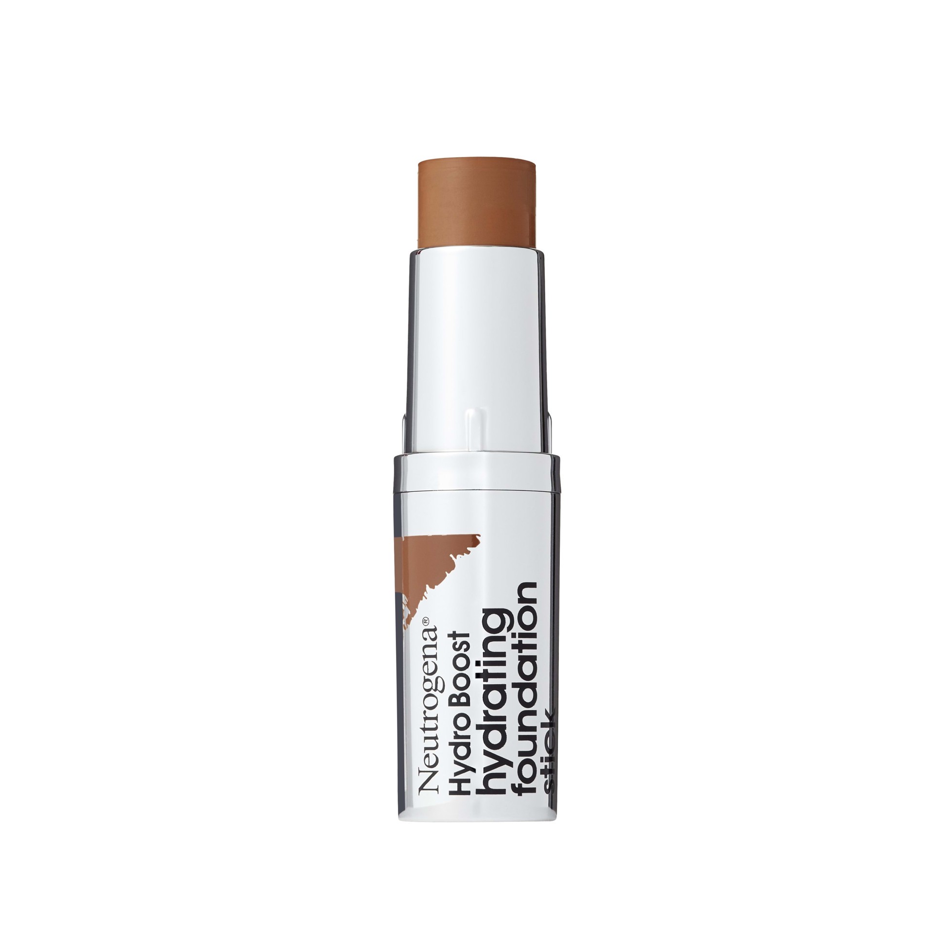 slide 1 of 9, Neutrogena Hydro Boost Hydrating Foundation Stick with Hyaluronic Acid, Oil-Free & Non-Comedogenic Moisturizing Makeup for Smooth Coverage & Radiant-Looking Skin, Chestnut, 0.29 oz, 0.29 oz