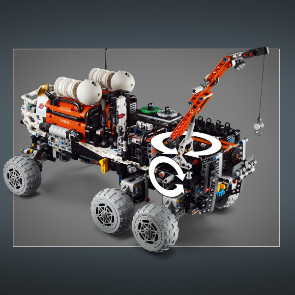 slide 7 of 21, LEGO Technic Mars Crew Exploration Rover Advanced Building Kit 42180, 1 ct