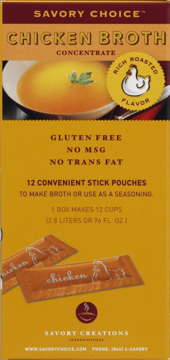 slide 3 of 4, Savory Choice Broth Concentrate 12 ea, 12 ct