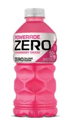 POWERADE Electrolyte Enhanced Zero Sugar Strawberry Smash Sports Drink, 28 fl oz, bottle
