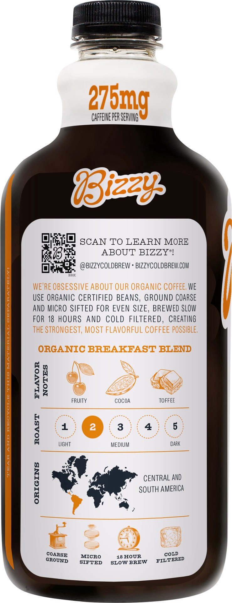 slide 4 of 9, Bizzy Coffee Cold Brew, 48 fl oz