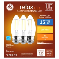 GE Relax LED HD 40W Cam Deco Dim CLR Blue