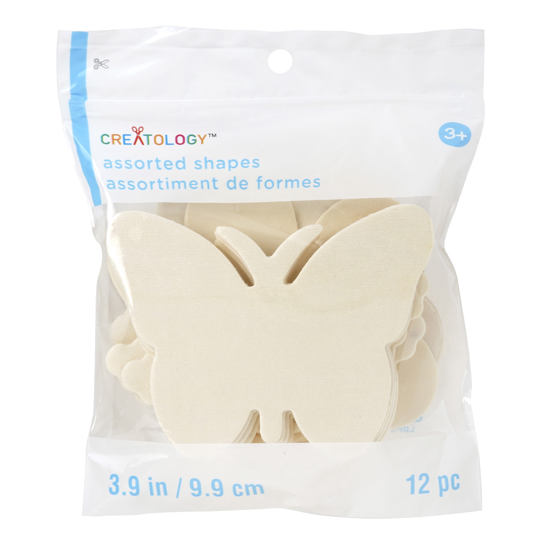 slide 2 of 2, Wood Shapes By Creatology, 12ct., 12 ct